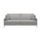 Armen Living Juliett 80" Modern Gray Fabric Sofa with Power Footrest LCJU3GREY - alternate 1